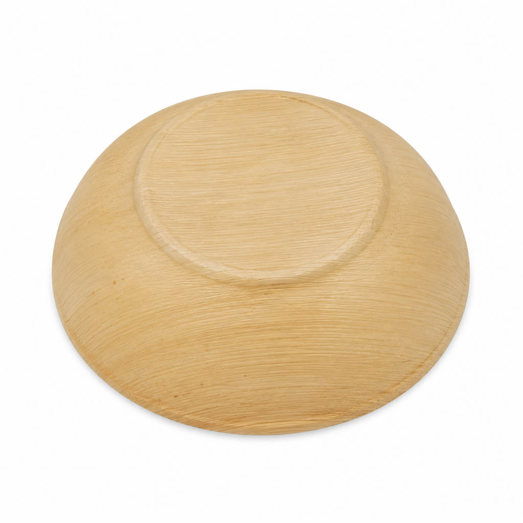 Round Areca Leaf Bowl - 04 Inches | Orika Naturals
