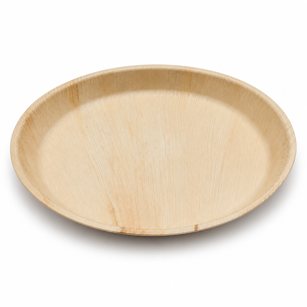 Round Areca Leaf Plate - 10 Inches | Orika Naturals