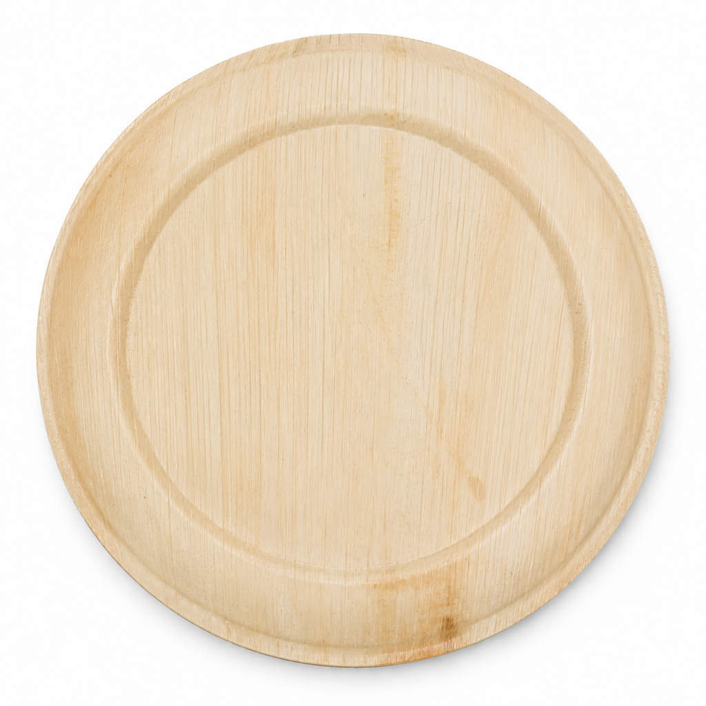 Round Areca Leaf Plate - 10 Inches | Orika Naturals