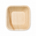 Square Areca Leaf Bowl - 04 Inches | Orika Naturals