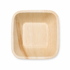Square Areca Leaf Bowl - 04 Inches | Orika Naturals