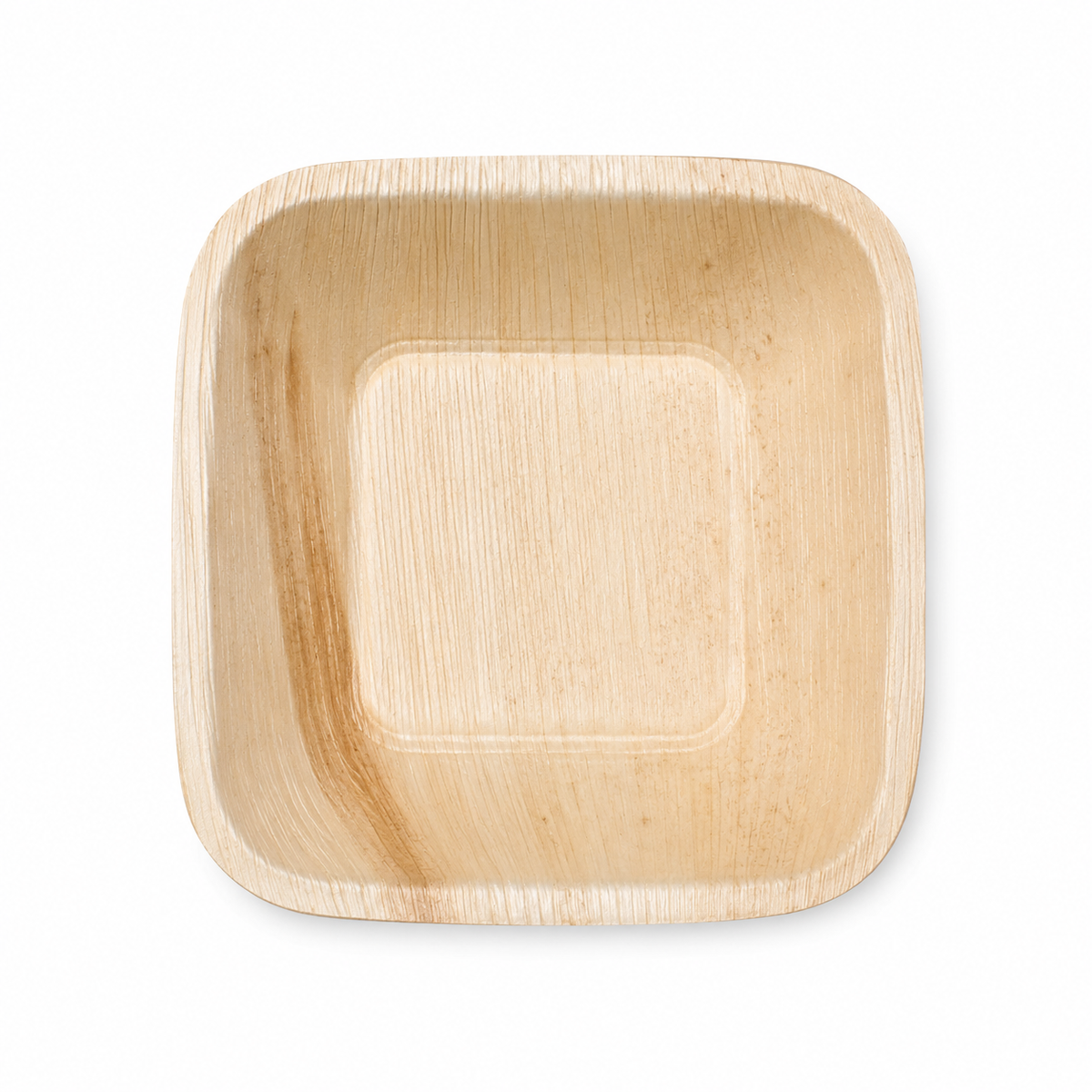 Square Areca Leaf Bowl - 04 Inches | Orika Naturals