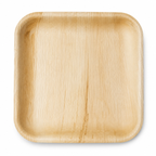 Square Areca Leaf Plate - 06 Inches | Orika Naturals