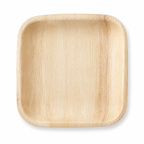 Square Areca Leaf Plate - 08 Inches | Orika Naturals