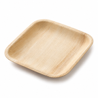 Square Areca Leaf Plate - 08 Inches | Orika Naturals