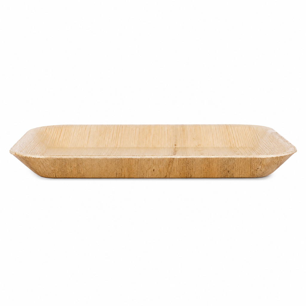 Square Areca Leaf Plate - 04 Inches | Orika Naturals