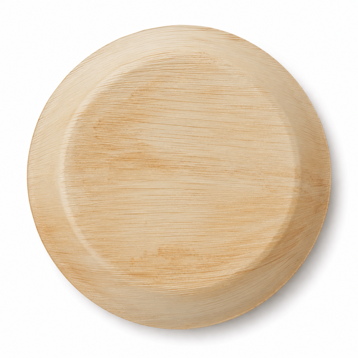 Round Shallow Areca Leaf Plate - 08 Inches | Orika Naturals