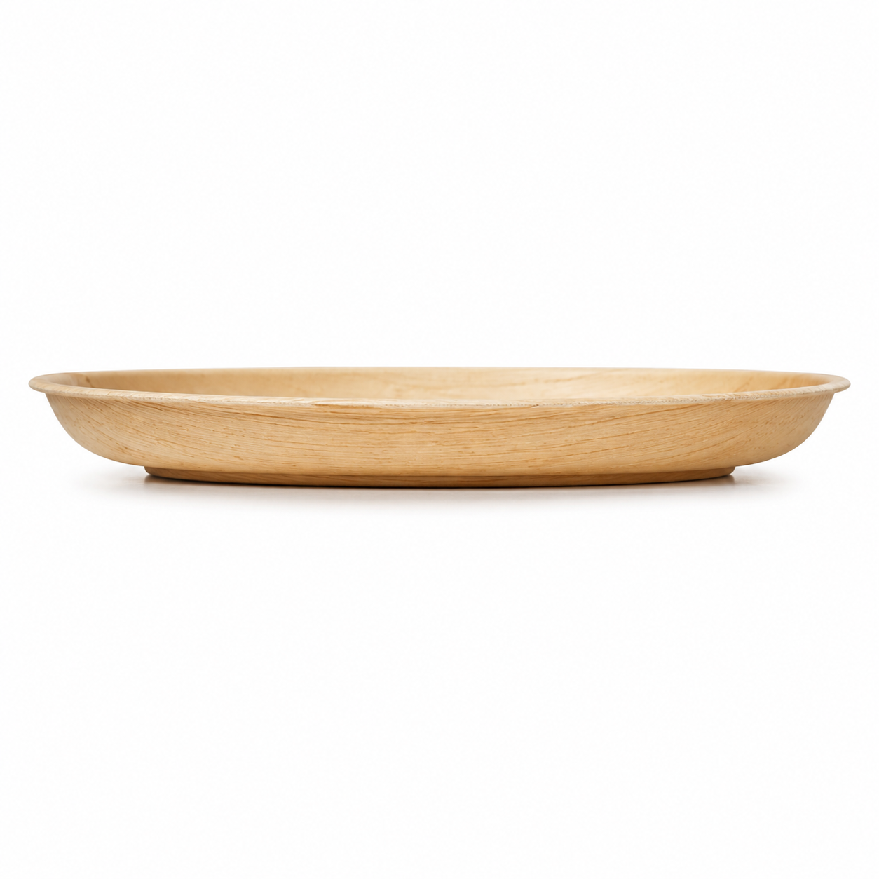 Round Shallow Areca Leaf Plate - 08 Inches | Orika Naturals