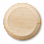 Round Shallow Areca Leaf Plate - 08 Inches | Orika Naturals