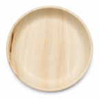 Round Shallow Areca Leaf Plate - 10 Inches | Orika Naturals