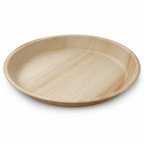 Round Shallow Areca Leaf Plate - 10 Inches | Orika Naturals