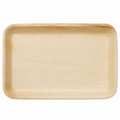 Rectangular Areca Leaf Partition Plate - 6 X 9 Inches | Orika Naturals