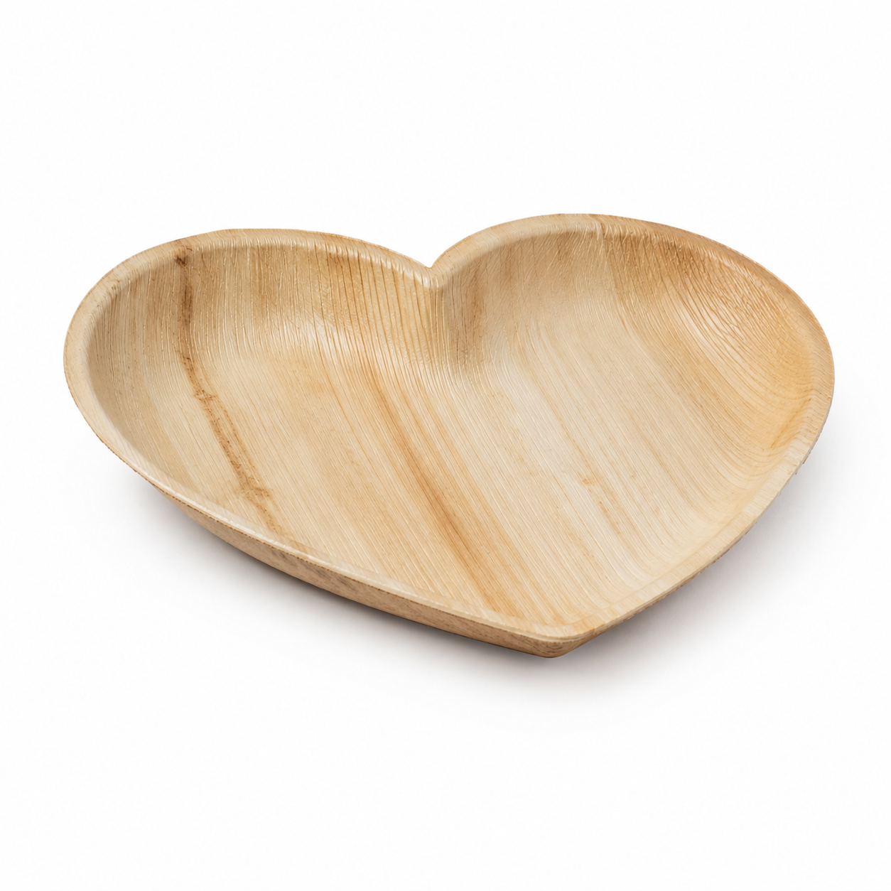 Heart-Shaped Areca Leaf Plate - 04 Inches | Orika Naturals