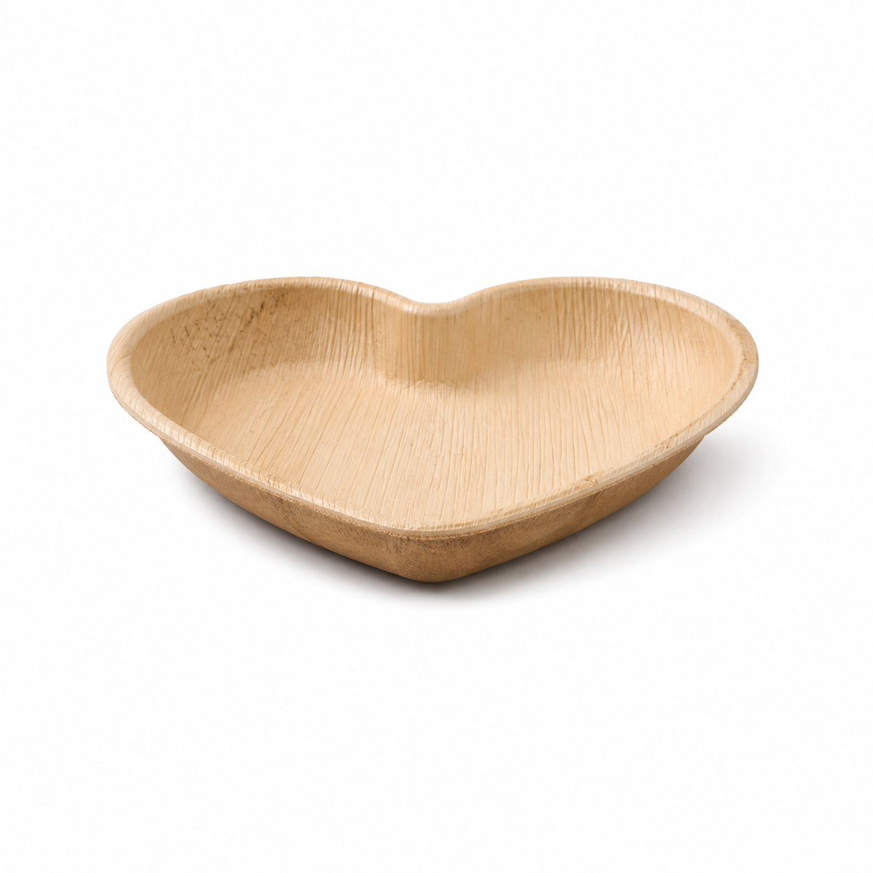 Heart-Shaped Areca Leaf Plate - 04 Inches | Orika Naturals