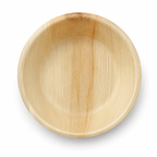 Round Areca Leaf Bowl - 06 Inches | Orika Naturals