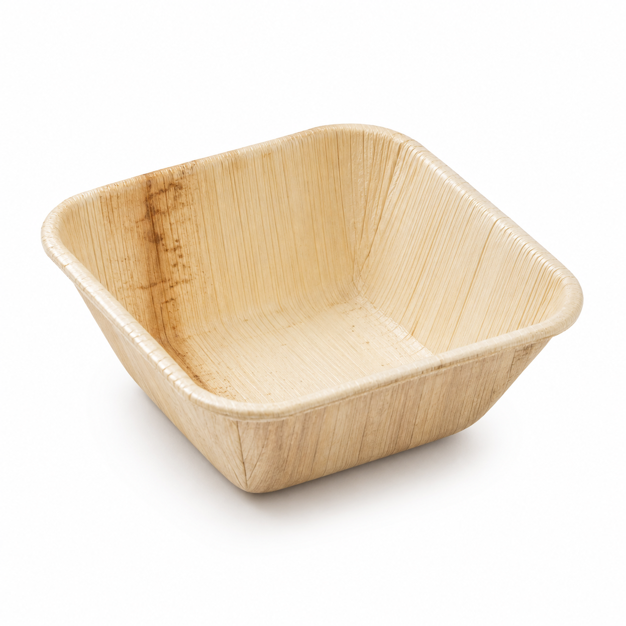 Square Areca Leaf Bowl - 03 Inches | Orika Naturals