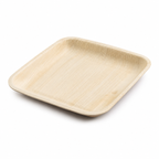 Square Areca Leaf Plate - 07 Inches | Orika Naturals