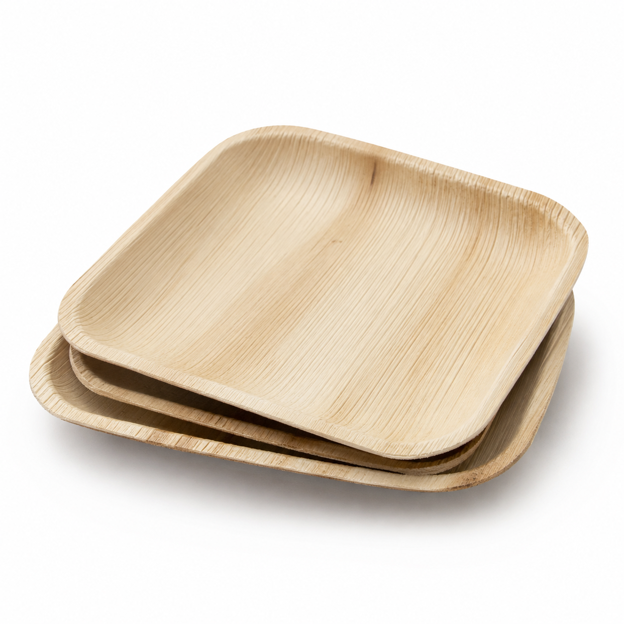 Square Areca Leaf Plate - 07 Inches | Orika Naturals