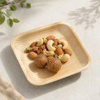 Square Areca Leaf Plate - 4.5 Inches | Orika Naturals
