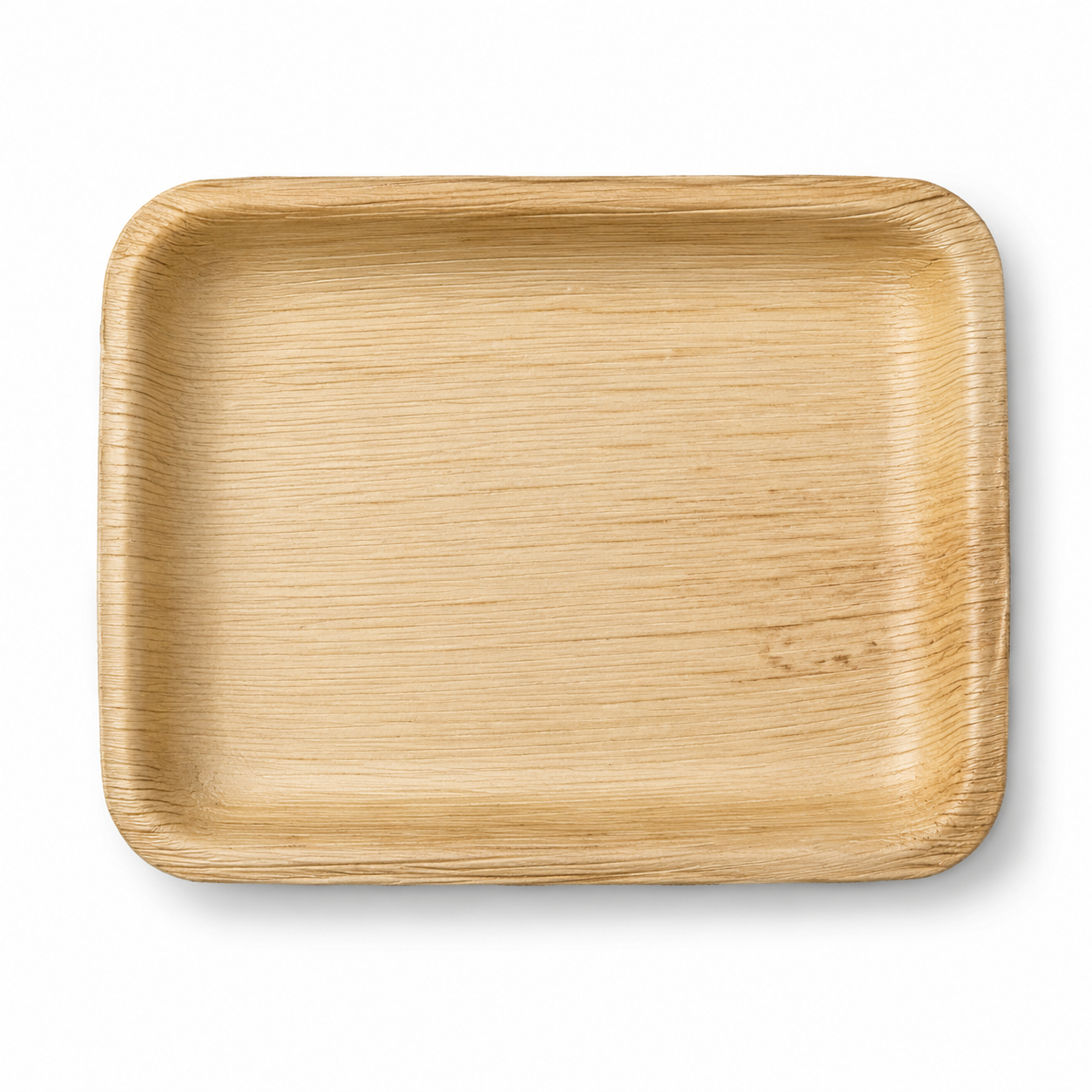 Rectangular Areca Leaf Plate - 6 X 5 Inches | Orika Naturals