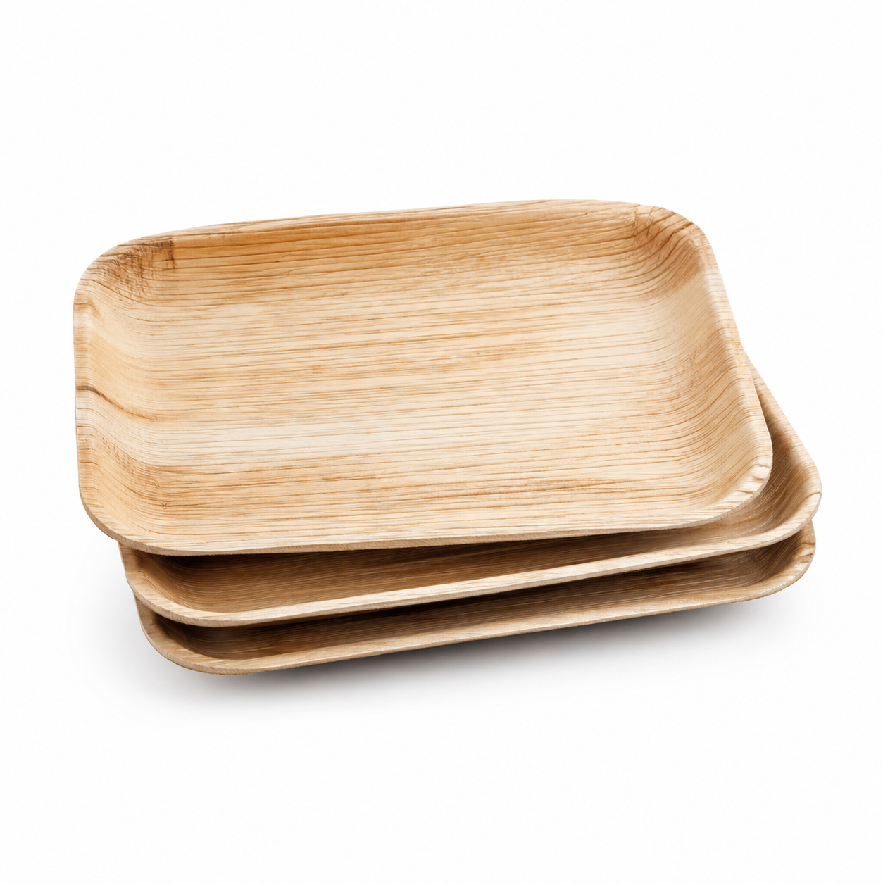 Rectangular Areca Leaf Plate - 6 X 5 Inches | Orika Naturals