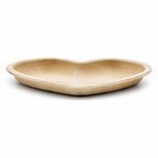 Heart-Shaped Areca Leaf Plate - 6.5 Inches | Orika Naturals