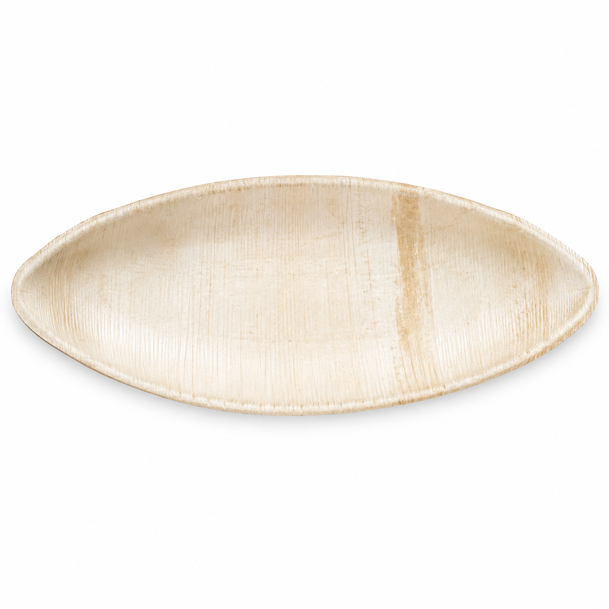 Boat-Shaped Areca Leaf Plate - 2.5 X 4.5 Inches | Orika Naturals