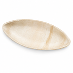 Boat-Shaped Areca Leaf Plate - 2.5 X 4.5 Inches | Orika Naturals