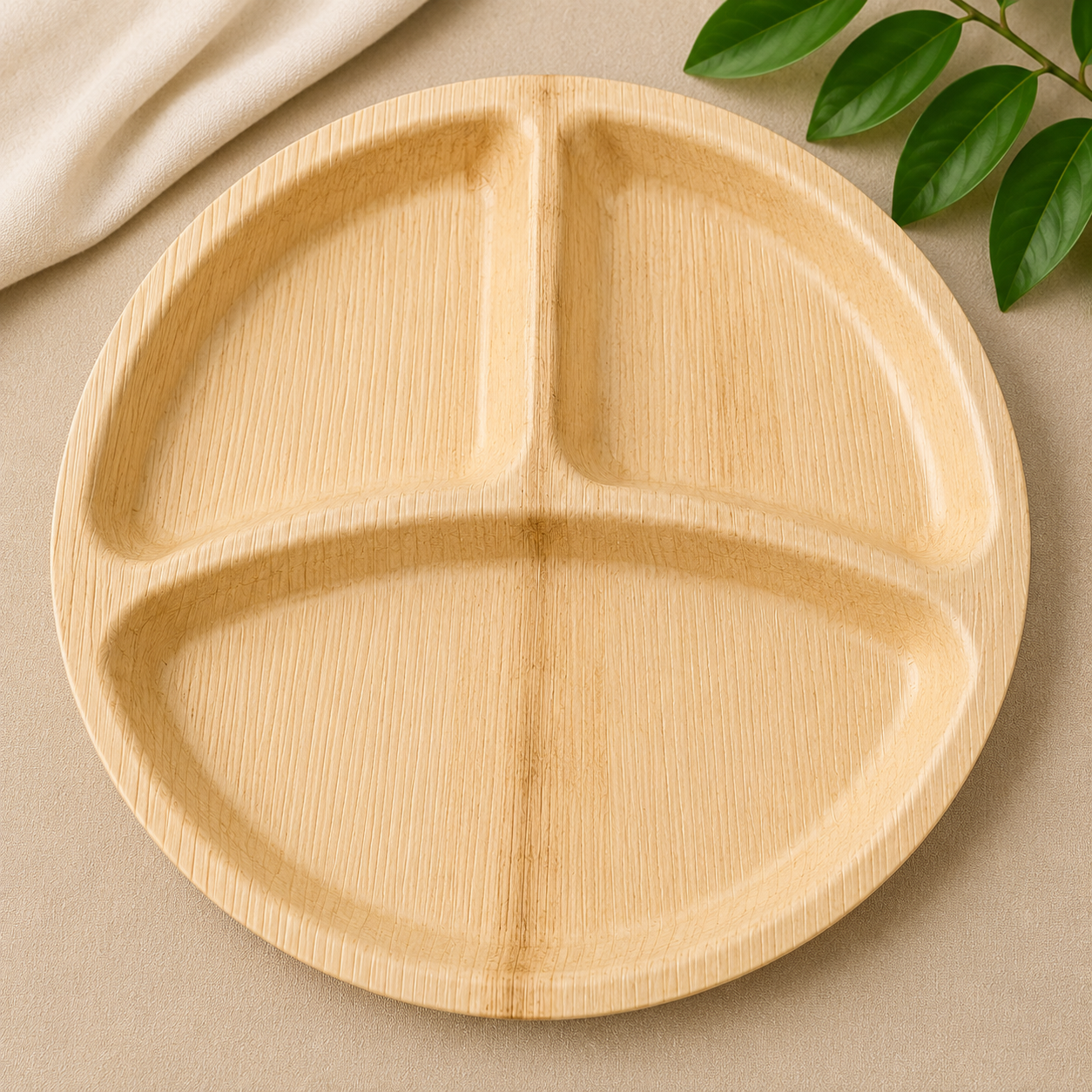 Partition Plates - 10 Inches Round 3CP