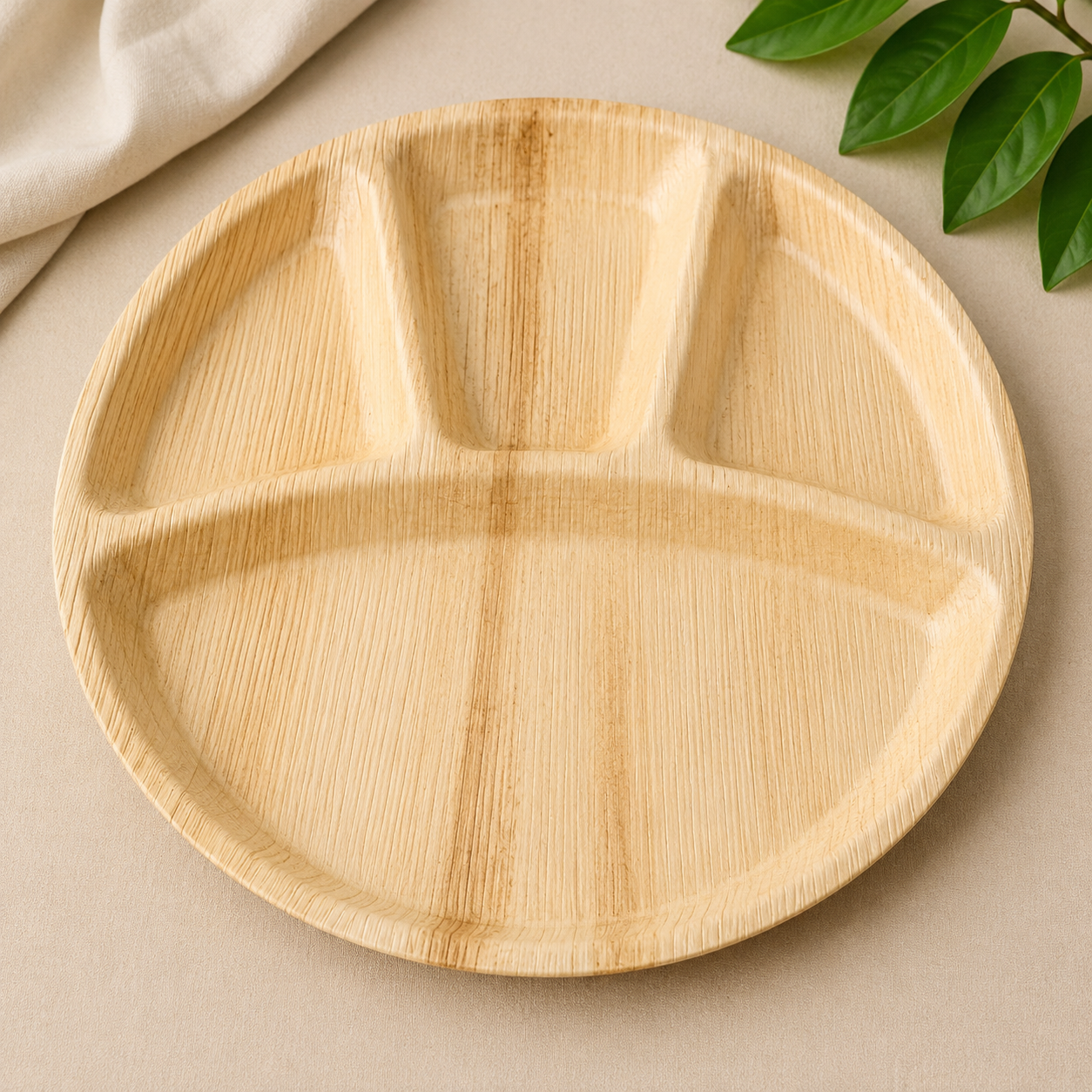 Partition Plates - 12 Inches Round 4CP